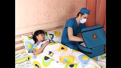 Guy gives sleeping female a cumshot on her pecs