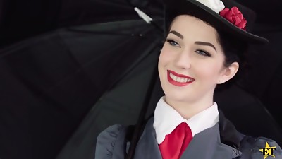 Milky-skinned babe gonzo porno video