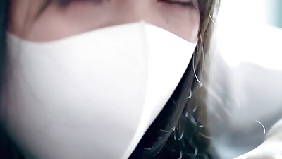 Japanese Student with Big Ass Seduce to Bang behind !